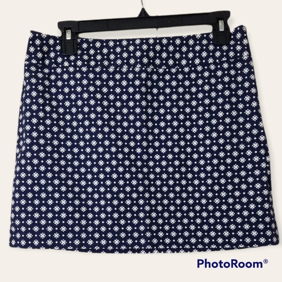 Old Navy blue and white mini skirt size 6 - Picture 6 of 6